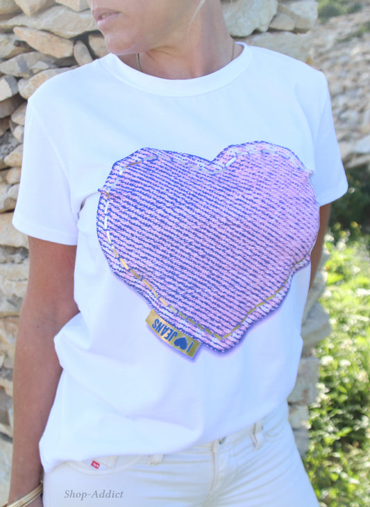 T-SHIRT COEUR